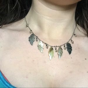 Cookie lee feather necklace